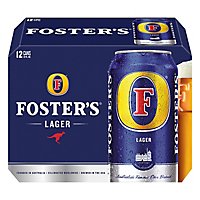 Fosters Premium Ale Lager Beer Cans 5% ABV - 12-12 Fl. Oz. - Image 3
