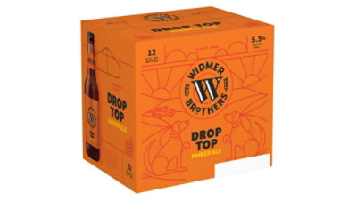 Widmer Brothers Brewing Drop Top Amber Bottles - 12-12 Fl. Oz. - Image 1