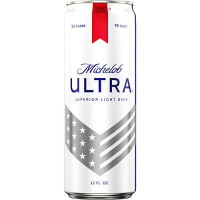 Michelob ULTRA Superior Light American Lager Beer in Cans - 18 - 12 Fl. Oz. - Image 2