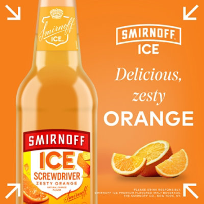 Smirnoff Ice Party Pack Variety Malt Beverage 4.5% ABV Bottles - 12-11.2 Oz - Image 2