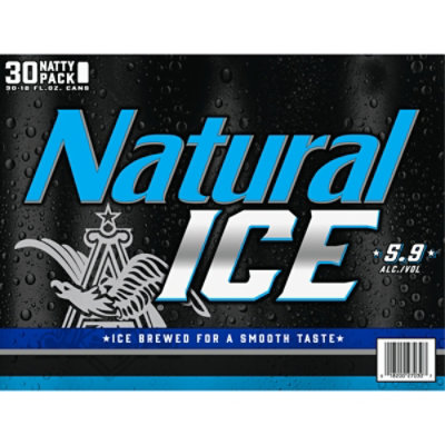 Natural Ice Beer Cans - 30-12 Fl. Oz. - Image 3