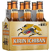 Kirin Ichiban Premium Beer Bottles - 6-12 Fl. Oz. - Image 1
