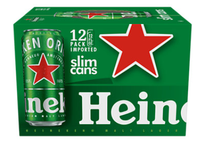 Heineken Original Lager Beer Cans - 12-12 Fl. Oz. - Image 3