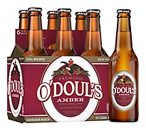 ODouls Malt Beverage Premium Non-Alcoholic Brew Amber Rich & Flavorful Bottle - 6-12 Fl. Oz.