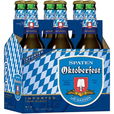 Spaten Oktoberfest Bottles - 6-12 Fl. Oz. - Image 1