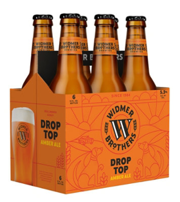 Widmer Brothers Brewing Drop Top Amber Bottles - 6-12 Fl. Oz. - Image 1