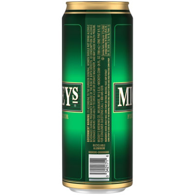 Mickeys American Style Malt Liquor Beer 5.6% ABV Can - 24 Fl. Oz. - Image 3