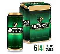 Mickeys Beer American Style Malt Liquor 5.6% ABV Can - 24 Fl. Oz.