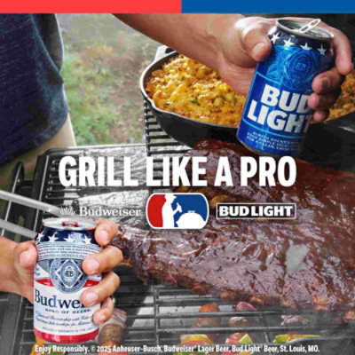 Bud Light American Lager Beer in Cans 24 - 12 Fl. Oz. - Image 2