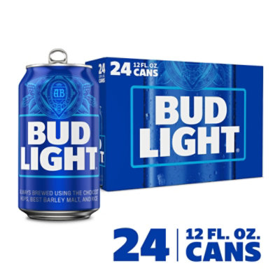 Bud Light Beer Can 24 12 Fl Oz Jewel Osco