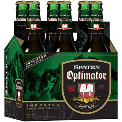 Spaten Optimator Bock Bottles - 6-12 Fl. Oz. - Image 2