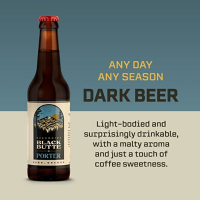 Deschutes Black Butte Porter Beer Bottles - 12-12 Fl. Oz. - Image 5