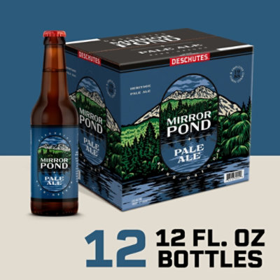 Deschutes Mirror Pond Pale Ale Beer Bottles - 12-12 Fl. Oz. - Image 1
