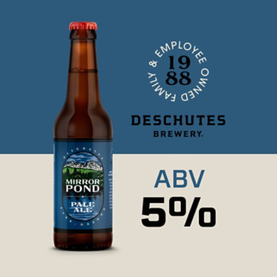 Deschutes Mirror Pond Pale Ale Beer Bottles - 12-12 Fl. Oz. - Image 2