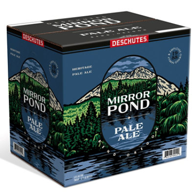 Deschutes Mirror Pond Pale Ale Beer Bottles - 12-12 Fl. Oz.