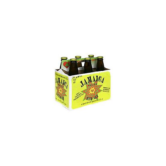 Mad River Jamaica Brand Red Ale Beer Bottles - 6-12 Fl. Oz.