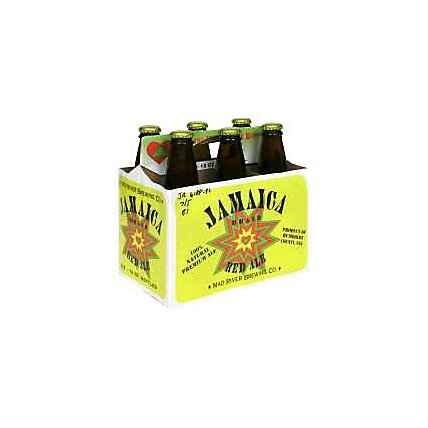 Mad River Jamaica Brand Red Ale Beer Bottles - 6-12 Fl. Oz. - Image 1
