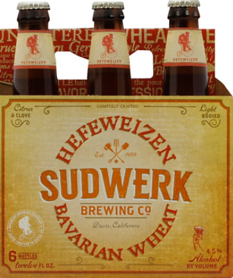 Sudwerk Hefeweizen Beer Bottles - 6-12 Fl. Oz. - Image 2