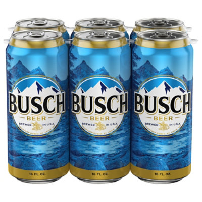 Busch Beer Cans - 6-16 Fl. Oz. - Image 2