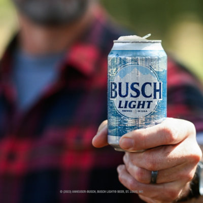 Busch Light American Lager Beer in Cans -  6 - 16 Fl. Oz. - Image 4