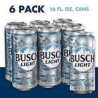Busch Light Beer Cans - 6-16 Fl. Oz. - Image 1