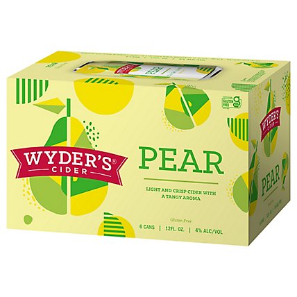 Wyders Pear Hard Cider Bottles - 6-11.5 Fl. Oz. - Image 1