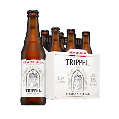 New Belgium Brewing Trippel Belgian Style Ale Beer 8.5% ABV Bottles - 6-12 Fl. Oz. - Image 3