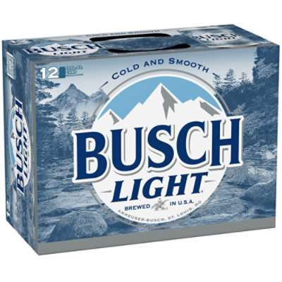 Busch Light Beer Cans - 12-12 Fl. Oz. - Image 2