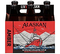 Alaskan Amber Beer Bottles - 6-12 Fl. Oz.