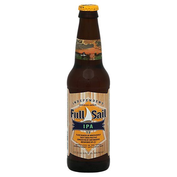 Full Sail India Pale Ale Beer Bottles - 6-12 Fl. Oz.