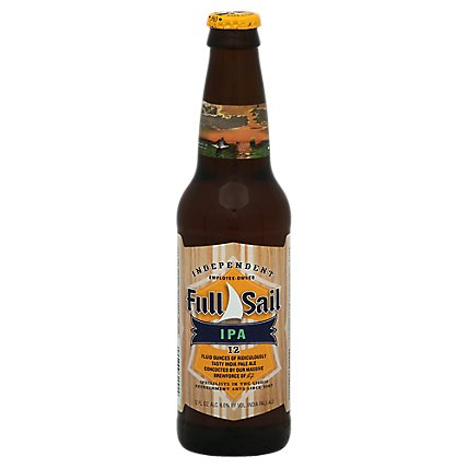 Full Sail India Pale Ale Beer Bottles - 6-12 Fl. Oz. - Image 1