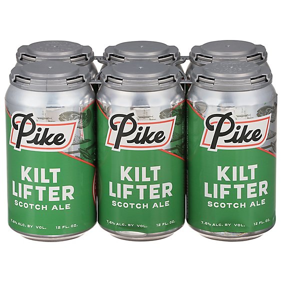 Pike Kilt Lifter Scotch Ale Beer Bottles - 6-12 Fl. Oz.