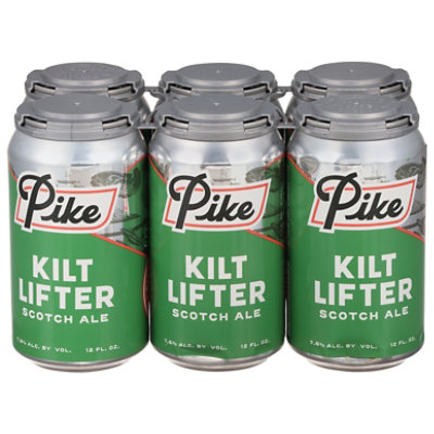 Pike Kilt Lifter Scotch Ale Beer Bottles - 6-12 Fl. Oz.