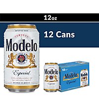 Modelo Especial Mexican Lager Beer Cans 4.4% ABV - 12-12 Fl. Oz. - Image 1