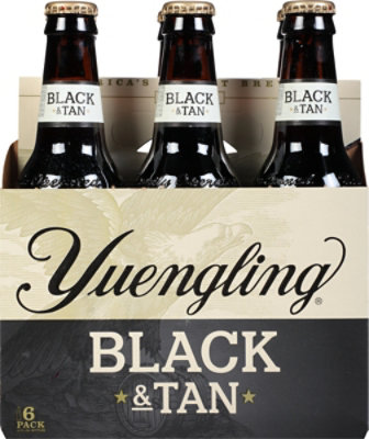 Yuengling Original Black & Tan Beer Bottles - 6-12 Fl. Oz. - Image 2