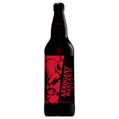 Stone Brewing Arrogant Ale Beer Bottle - 22 Fl. Oz. - Image 1