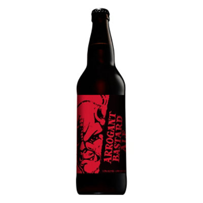 Stone Brewing Arrogant Ale Beer Bottle - 22 Fl. Oz.