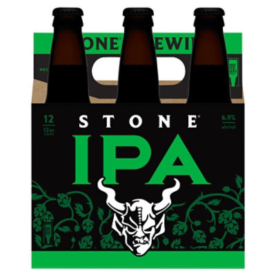 Stone Brewing India Pale Ale Beer Bottles - 6-12 Fl. Oz. - Image 3