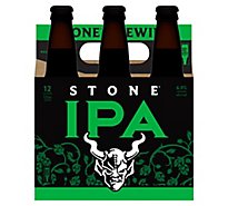Stone Brewing India Pale Ale Beer Bottles - 6-12 Fl. Oz.
