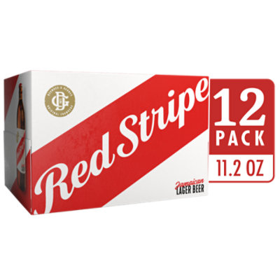 Red Stripe Lager Beer Bottles - 12-11.2 Fl. Oz. - Image 4