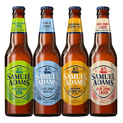 Samuel Adams Game Day Seasonal Variety Pack Beer Bottles Multipack - 12-12 Fl. Oz. - Image 2