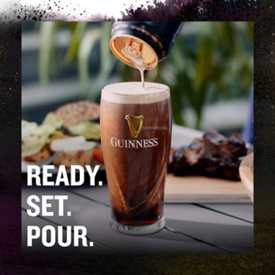 Guinness Draught Stout Beer 4.1% ABV Cans - 8-14.9 Oz - Image 4