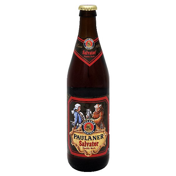 Paulaner Salvator Beer Bottle - 16.9 Fl. Oz.