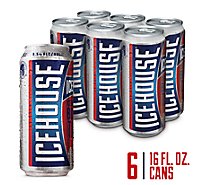 Icehouse Beer American Style Ice Lager 5.5% ABV Cans - 6-16 Fl. Oz.