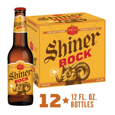 Shiner Beer Bock - 12-12 Fl. Oz. - Image 1