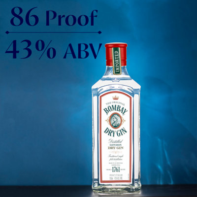 Bombay Distilled London Dry Gin - 1.75 Liter - Image 2