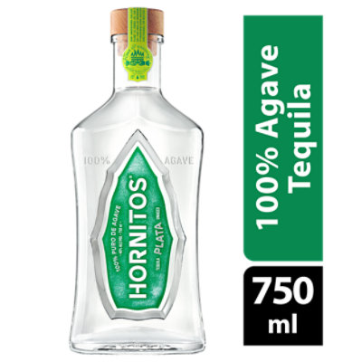 Hornitos Tequila Plata 80 Proof - 750 Ml - Image 1