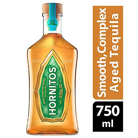 Hornitos Tequila Anejo 80 Proof - 750 Ml