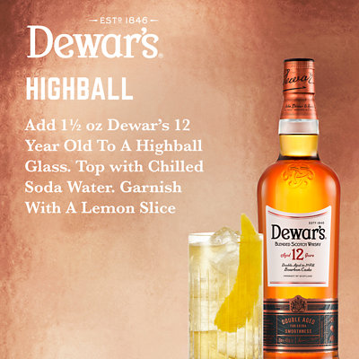 Dewars 12 Year Old Blended Scotch Whisky - 750 Ml - Image 5