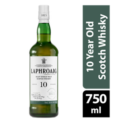 Laphroaig Quarter Cask islay 10 Year 86 Proof - 750 Ml (limited quantities may be available in store) - Image 1